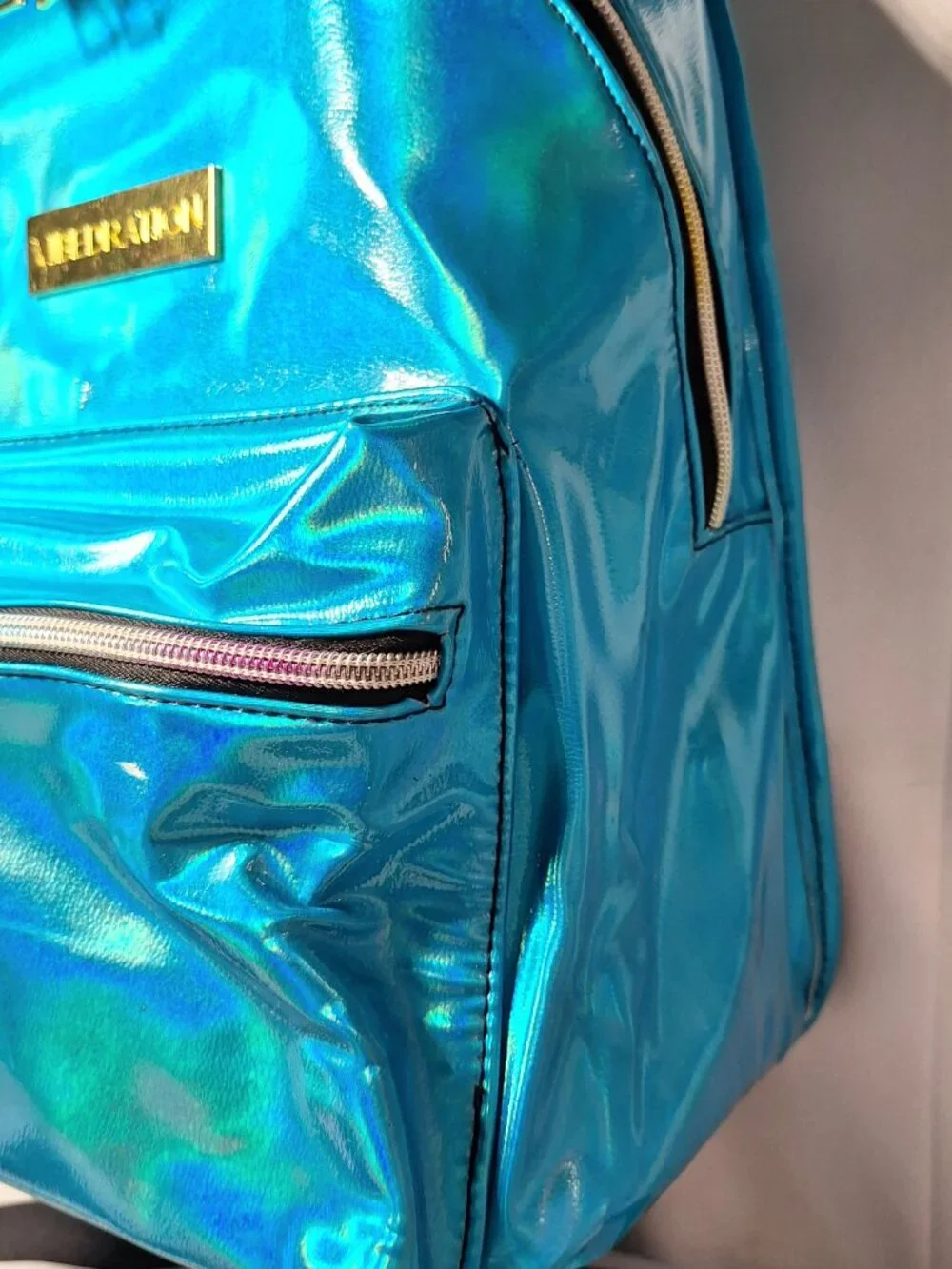 Vibedration Hydration Backpack w/o bladder, Blue, Used